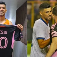 Así le pidió Nelson Bonilla la camiseta a Lionel Messi en El Salvador vs Inter Miami