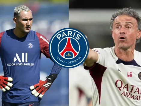 La inesperada decisión que tomó Luis Enrique con Keylor Navas en PSG