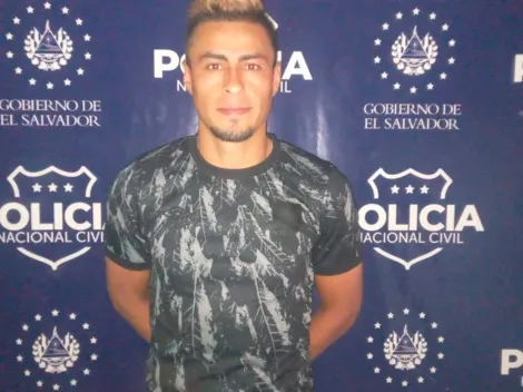 Darwin Cerén fue detenido por la policía de El Salvador