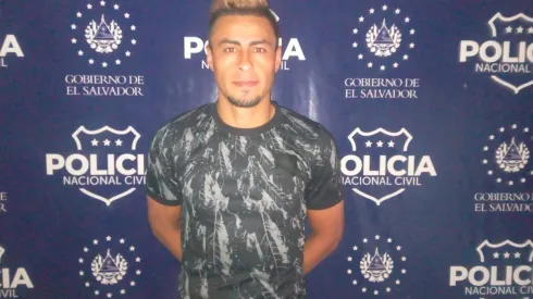Darwin Cerén fue detenido por la policía de El Salvador