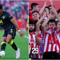 Choco Lozano fue ovacionado por la afición de Almería durante el juego ante Granada