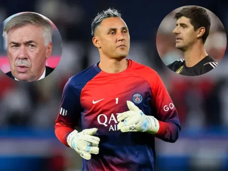 Recuerdos de Keylor Navas: Ancelotti advierte a Courtois en Real Madrid