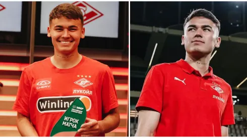 Manfred Ugalde destacó en su primer partido oficial con el Spartak Moscú