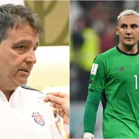 Claudio Vivas puso en duda el futuro de Keylor Navas en la Selección de Costa Rica