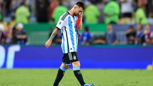 Lionel Messi se lesionó y no estará contra El Salvador. (Foto: Getty Images)