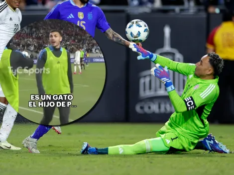 Paredes sobre Keylor Navas: "Es un gato, el hijo de p..."