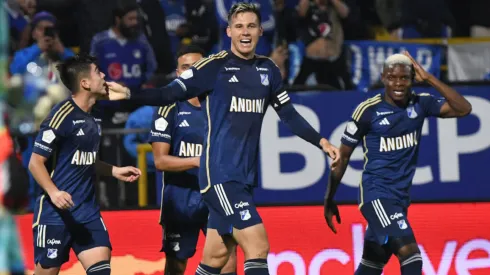 Juan Pablo Vargas anotó un golazo en el triunfo de Millonarios.