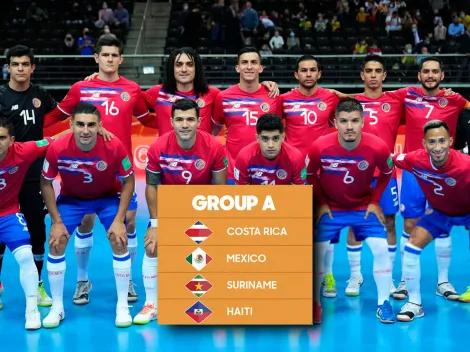 Todos los datos para ver a Costa Rica en el Premundial de Futsal