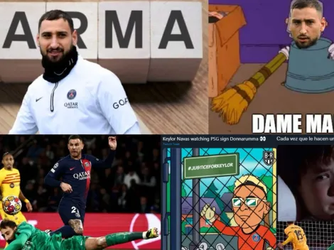Los memes destruyeron a Gianluigi Donnarumma en redes