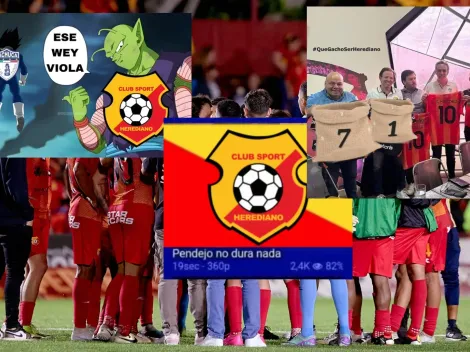 ¡Adiós, Concacaf! Los memes castigaron a Herediano en redes