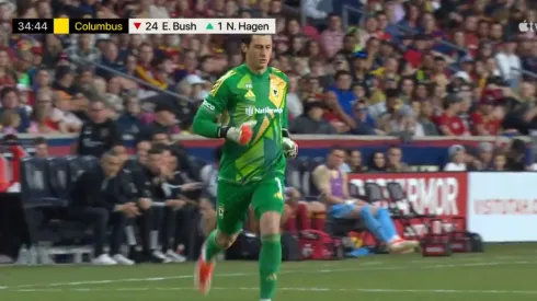 ¡Histórico! Nicholas Hagen debuta con el Columbus Crew en la MLS