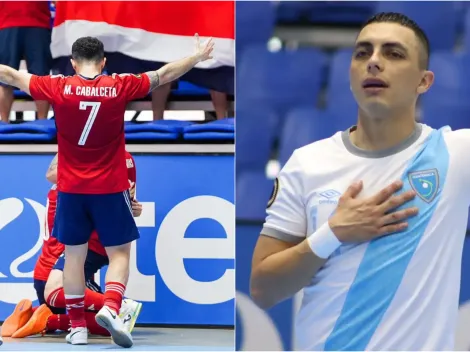 Costa Rica vs. Guatemala: cómo ver EN VIVO el partido por el Premundial de Futsal