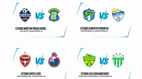 La ida de los Cuartos de Final de la Liga Nacional de Guatemala dejó resultados inesperados