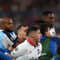 VIDEO Luis Mejía en medio de una riña y las polémicas en Nacional-River por Copa Libertadores