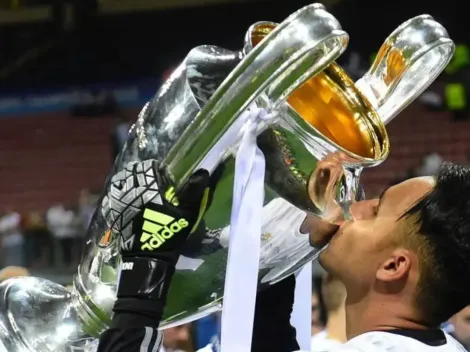 Keylor Navas celebró el triunfo del Real Madrid por una razón muy especial