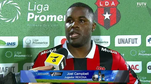 Joel Campbell provocó a Herediano y advirtió lo que le espera a Alajuelense en la revancha