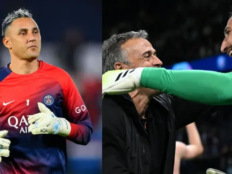 ¡Contundente! El mensaje de Keylor Navas para Luis Enrique y Donnarumma