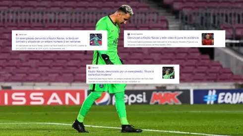 Keylor Navas en problemas: así reaccionaron los medios internacionales tras la denuncia