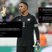 \'Gracias por renunciar\': los lapidarios mensajes a Keylor Navas desde Costa Rica tras ser denunciado