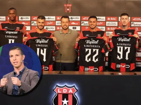 Gabas revela cuál es la mejor incorporación de Alajuelense que más lo sorprendió