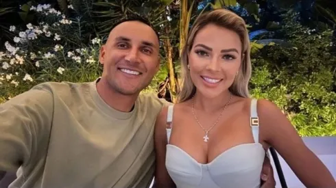 Keylor Navas aprovechó al máximo sus vacaciones.