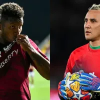 El gesto de Fidel Escobar que ni Keylor Navas se esperaba