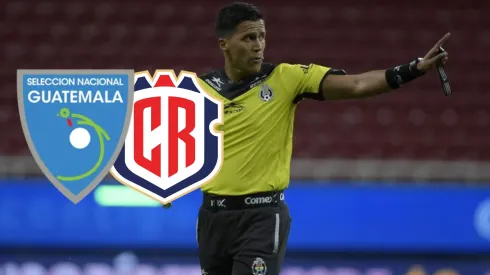 El árbitro Quintero fue el elegido para el Guatemala-Costa Rica.