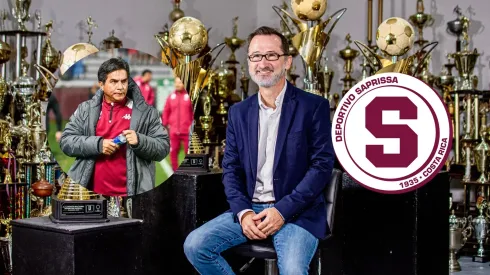 Juan Carlos Rojas, presidente de Saprissa.