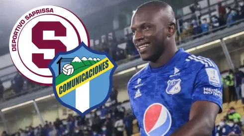 Andrés Murillo con la camiseta de Millonarios.