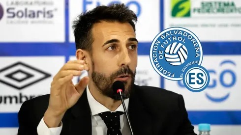 David Dóniga, entrenador de El Salvador.