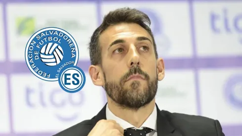 David Dóniga, DT de El Salvador.