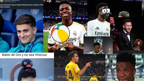 Balón de Oro 2024: los memes no perdonaron a Vinicius y al Real Madrid