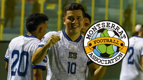 Styven Vázquez festeja su gol a Bonaire.