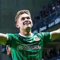El curioso gesto de Brandon Aguilera que llama la atención en Portugal tras marcar el penal decisivo