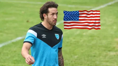 Aaron Herrera, jugador de Guatemala.