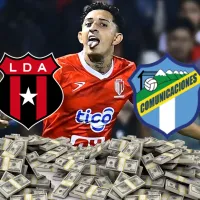 Preparan los millones por Byron Bonilla: Alajuelense y Comunicaciones ya saben el precio del jugador más codiciado