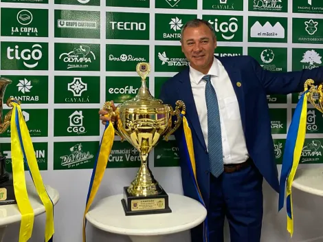 Mauricio Tapia es presentado en Antigua y confirma los refuerzos que tanto quería la afición