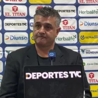 El tremendo enfado de Diego Vásquez con el arbitraje del Motagua vs Olimpia