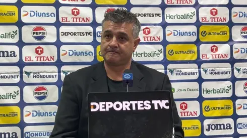 El tremendo enfado de Diego Vásquez con el arbitraje del Motagua vs Olimpia