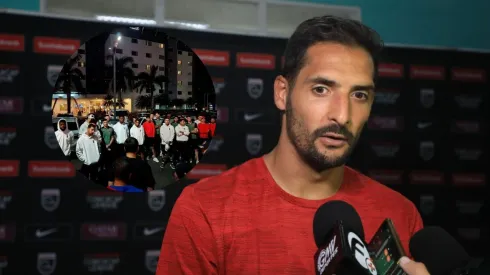 Celso Borges habló con la barra de Alajuelense.