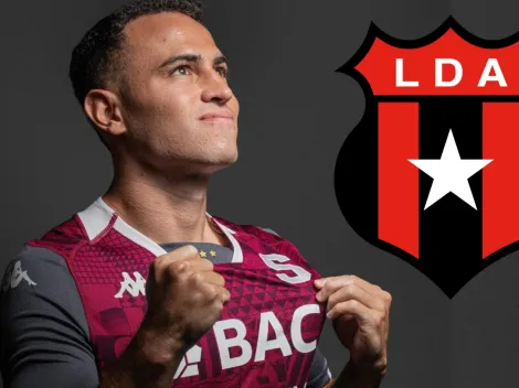 No pierde el tiempo: Sebastián Acuña le tiró un filazo a Alajuelense que celebran en Saprissa