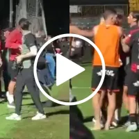 No se vio en TV: el violento cruce de Alexis Gamboa con Joel Campbell y Bryan Ruiz en medio de la furia de Alajuelense