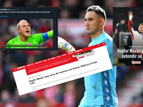 De Marca a L'Equipe: Keylor Navas asombra a la prensa europea con su llegada a Colo Colo
