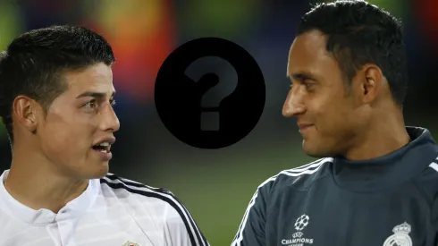 Keylor Navas y James Rodríguez vuelven a encontrarse.