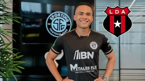 No se olvida de Alajuelense: Ian Lawrence provoca a la afición manuda en su llegada a Sporting FC