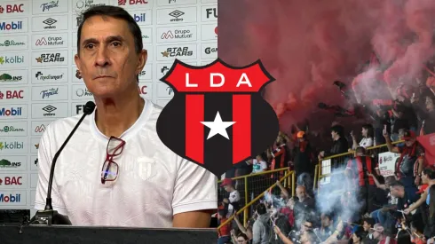 El técnico tico-brasileño no está en la misma sintonía que la afición.