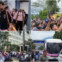En Argentina destacan la locura que causó Lionel Messi en su llegada a Honduras
