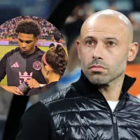 Javier Mascherano propina fuerte revés a David Ruiz en el amistoso de Inter Miami en Honduras