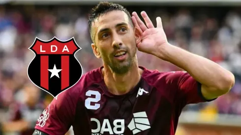 El volante argentino fue clave en el empate de Saprissa.