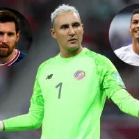 Jugó con los dos y elige a uno: Keylor Navas dice quién es el mejor de la historia, Messi o Cristiano Ronaldo